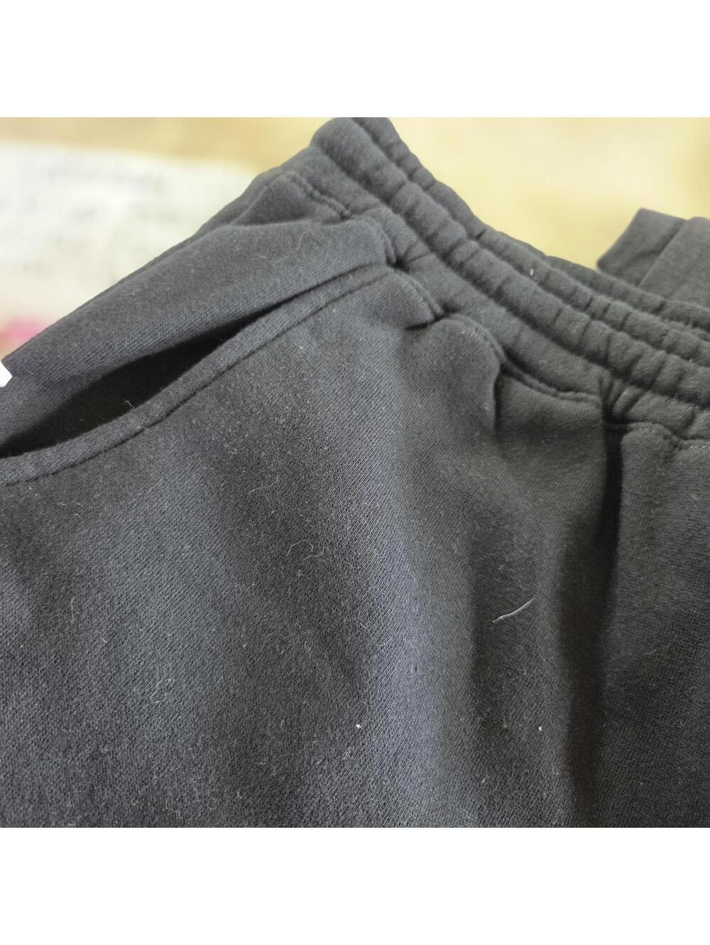 CLOAK Black Drawstring Jogger Sweatpants - Picture 2 of 6